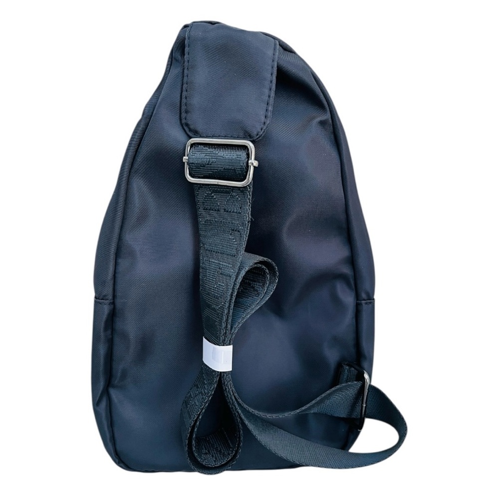 Badgley Mischka Unisex Black Sling Bag - Picture 3 of 4